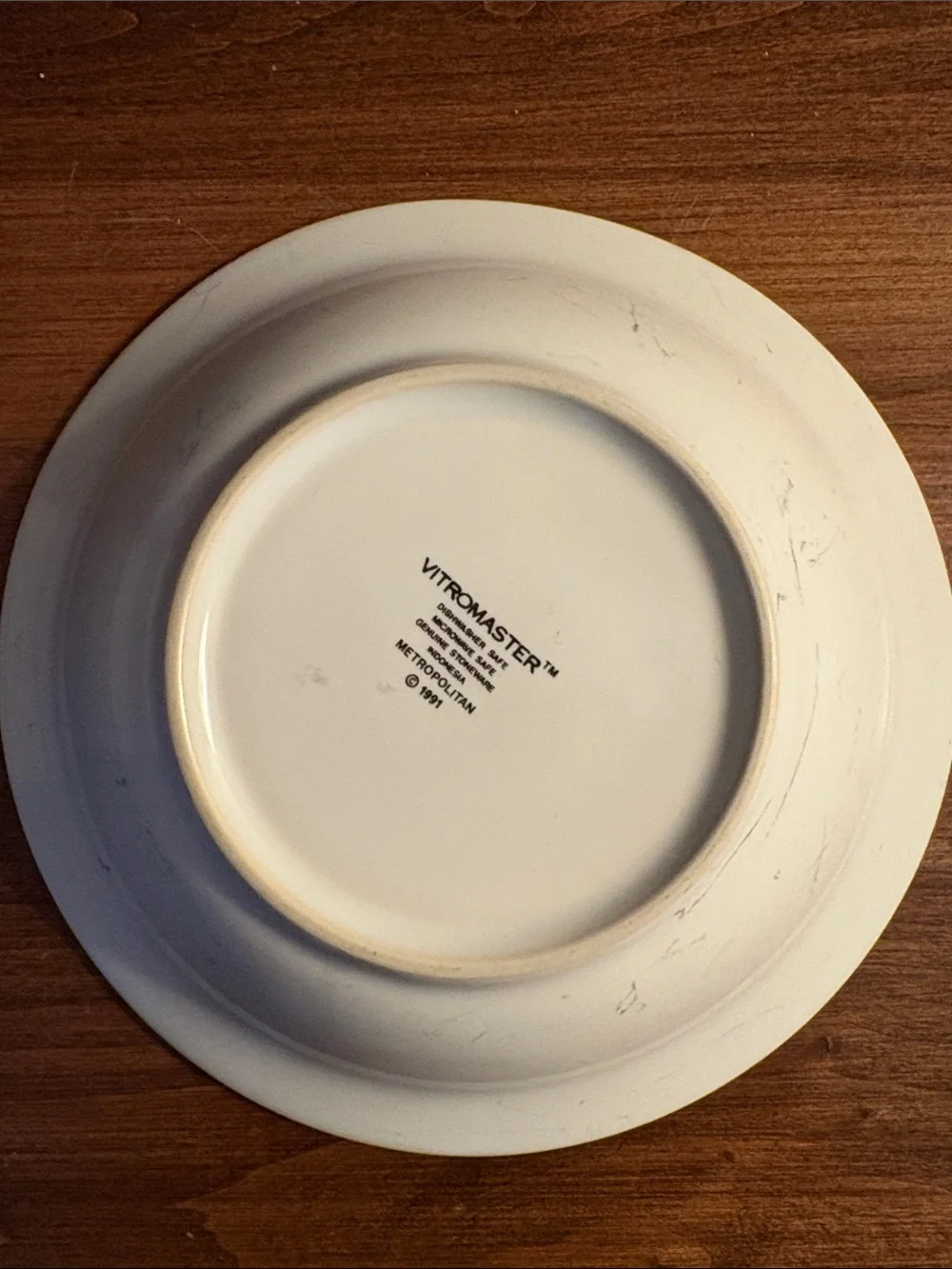VTG 1991 VITROMASTER Metropolitan Soup/Cereal Bowls 7.25” Set of (4)